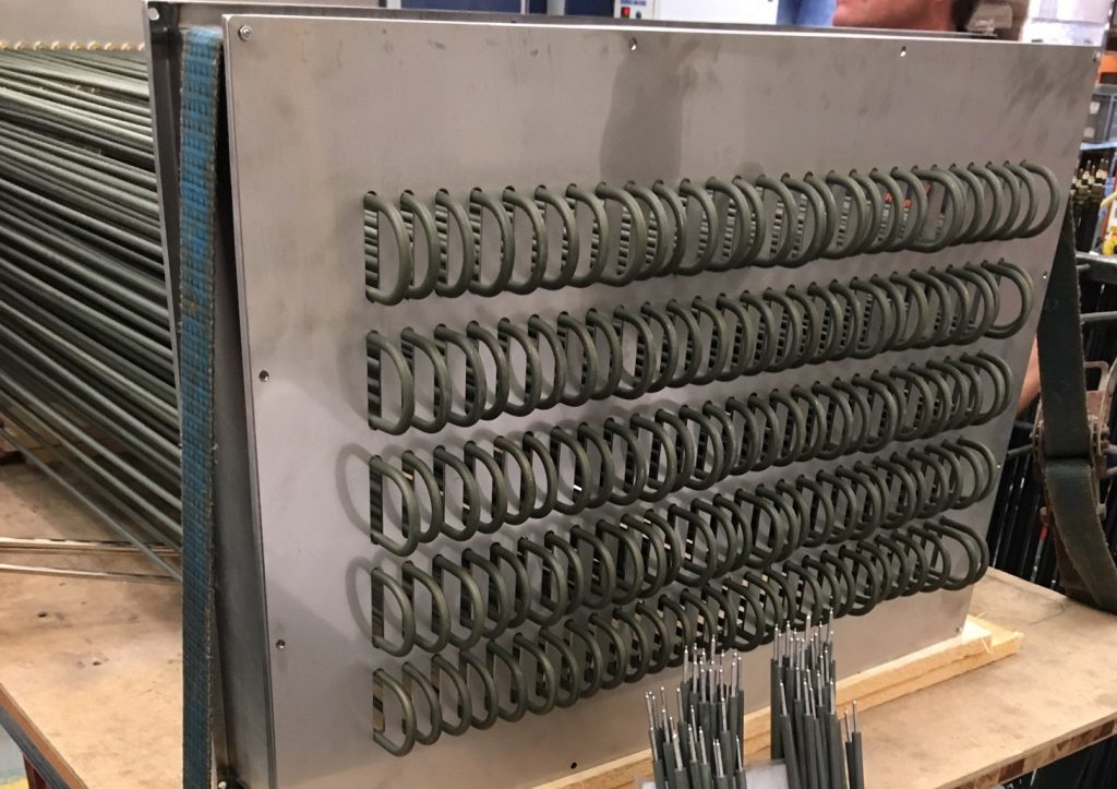 Heating Rod Elements on Rack